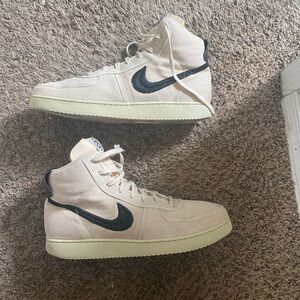 Stussy x Vandal High 'Fossil' Nike Size 14 Used with box and OG laces / straps